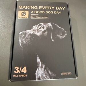 Black Dog Shock Collar